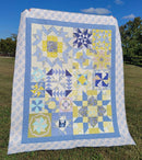 2024-25 Saturday Sampler Finishing Instructions - Fresh Linen - Throw