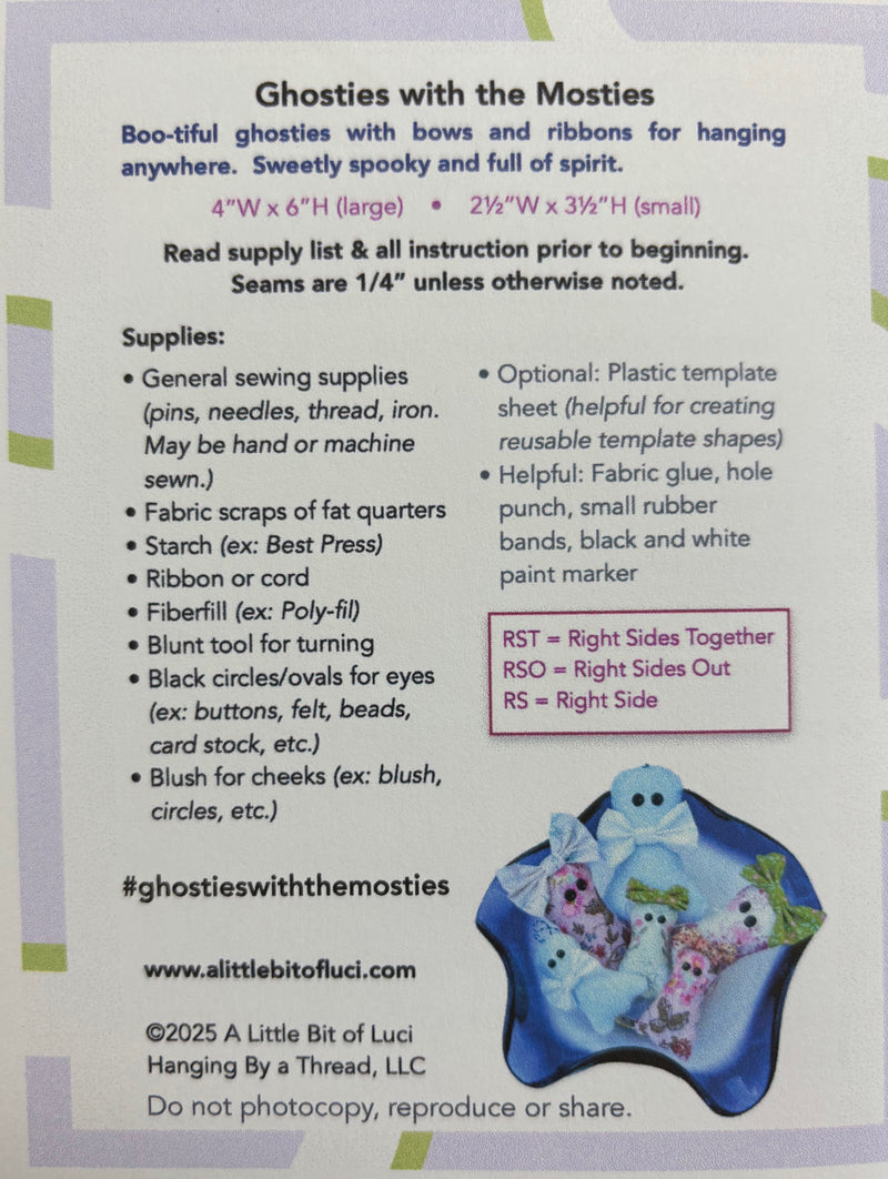 Ghosties with the Mosties