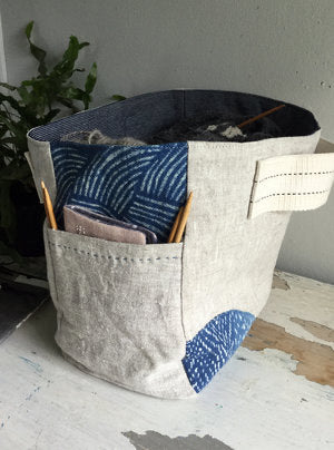 Gusset Tote/Basket - Small Make Sewcial