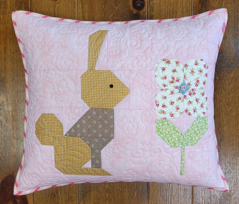 Spring Hare Pillow