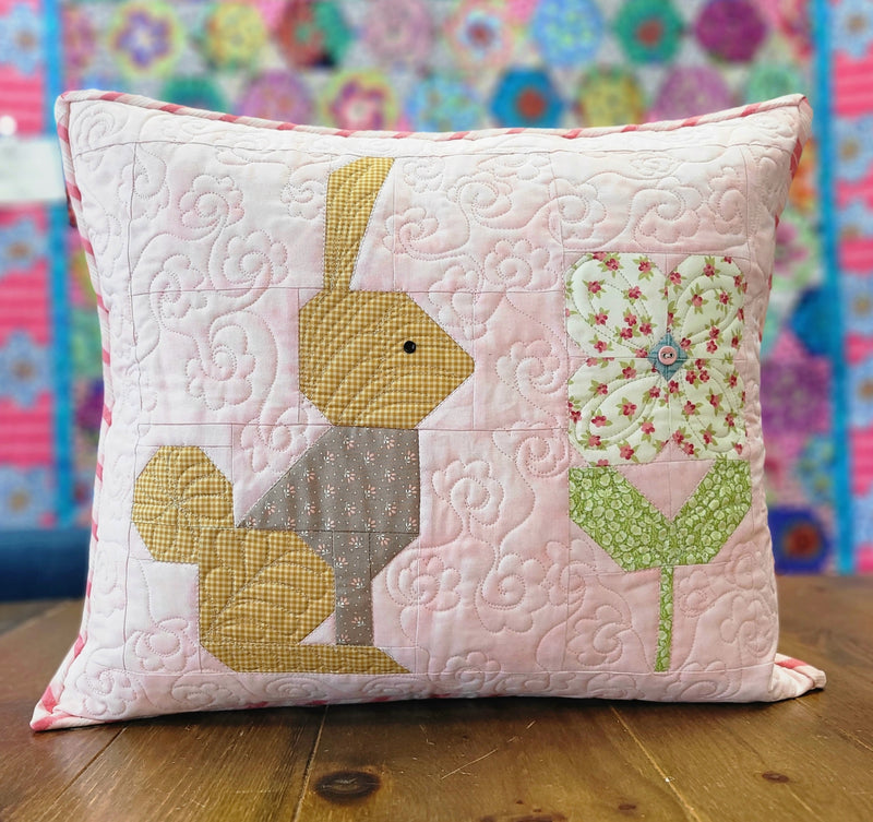 Spring Hare Pillow