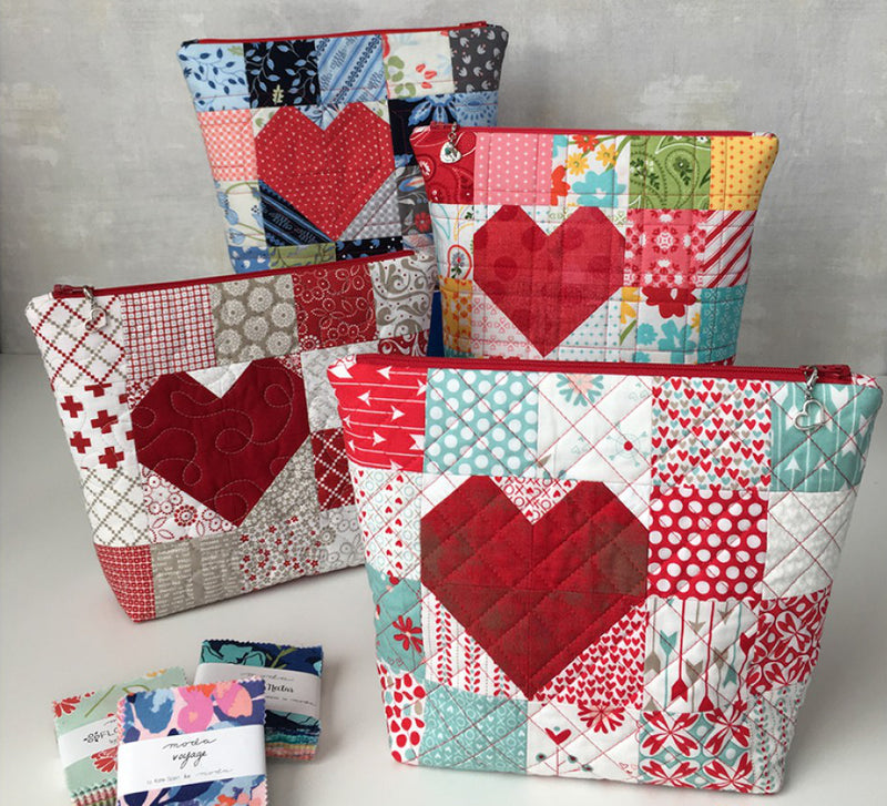 Heart Zipper Pouch