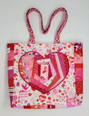 Heart Tote with Scrappy Piecing