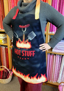 Hot Stuff - Cotton Duck Apron Panel