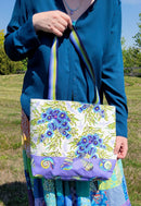 Floral Reef Tote - Blue Sharks