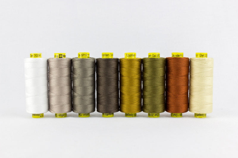 Spagetti 12wt Thread Set - Neutrals