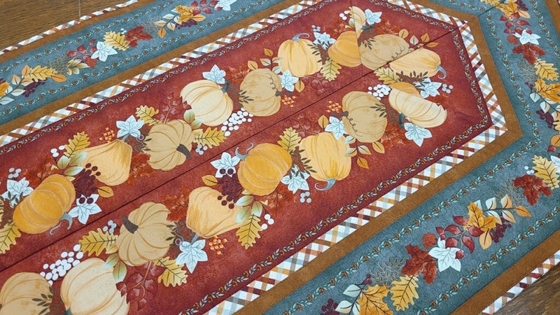 Pumpkin Stripe Tablerunner