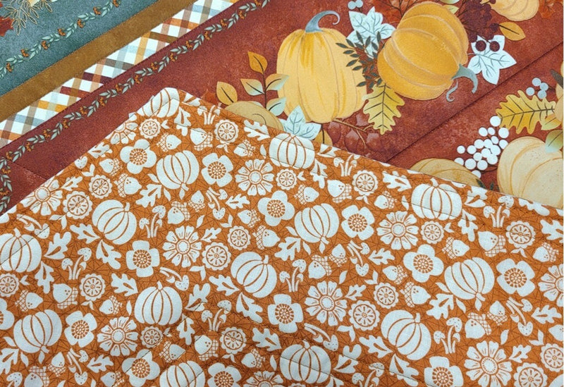 Pumpkin Stripe Tablerunner