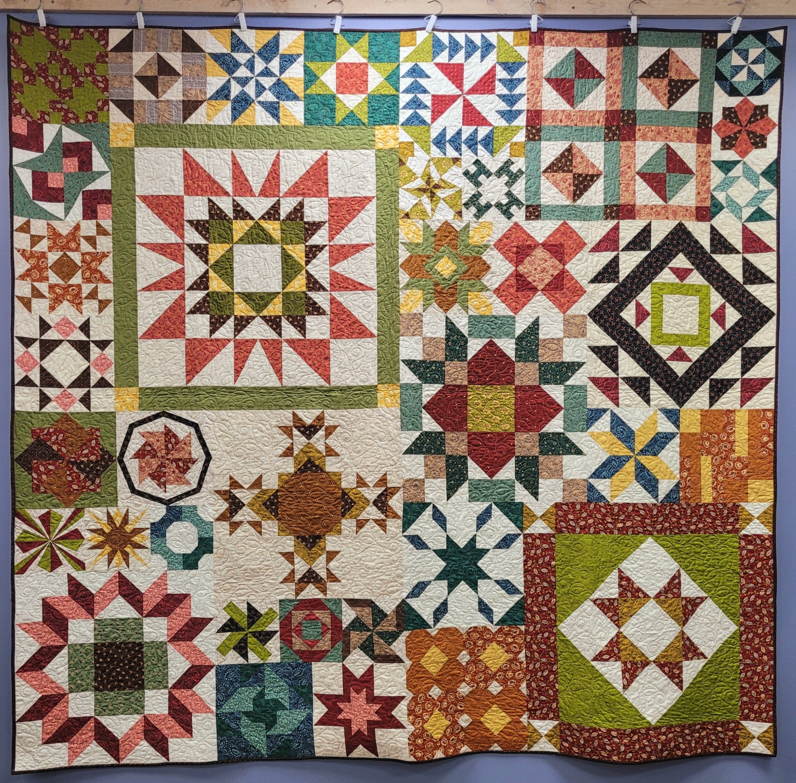 Saturday Sampler Finishing Instructions