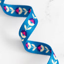 Ruby Star 1" Webbing - Flower Chain