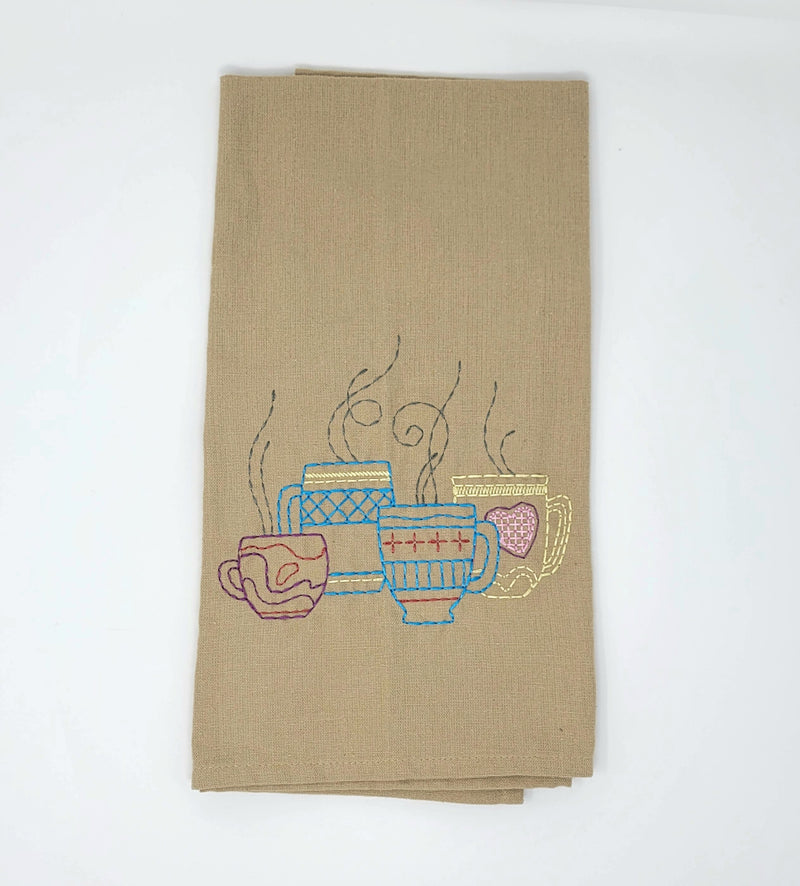 Share Joy Embroidered Dish Towel