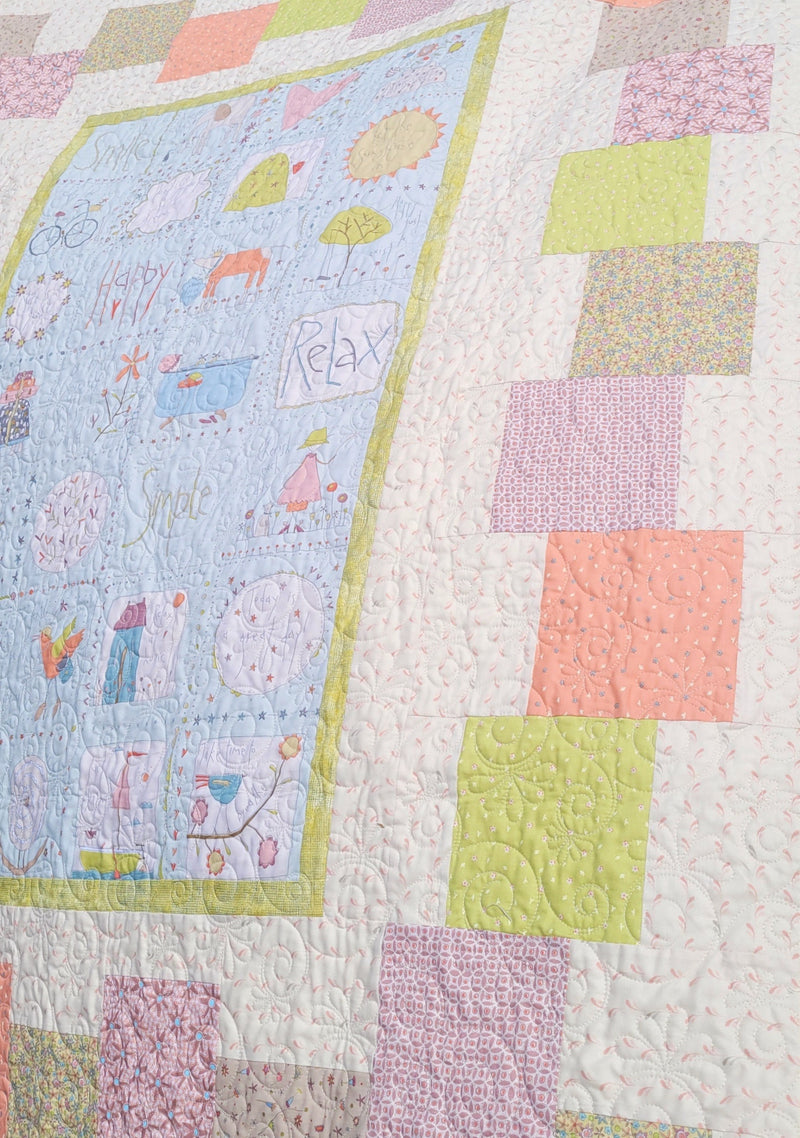 Simply Be Panel Quilt
