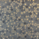 Snow Crystals - Sparkle Snowflake - Light Blue/Silver