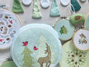 Just Make It! Seasonal - Woodland Winter Panel - Wintermint