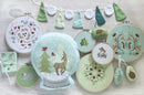 Just Make It! Seasonal - Woodland Winter Panel - Wintermint
