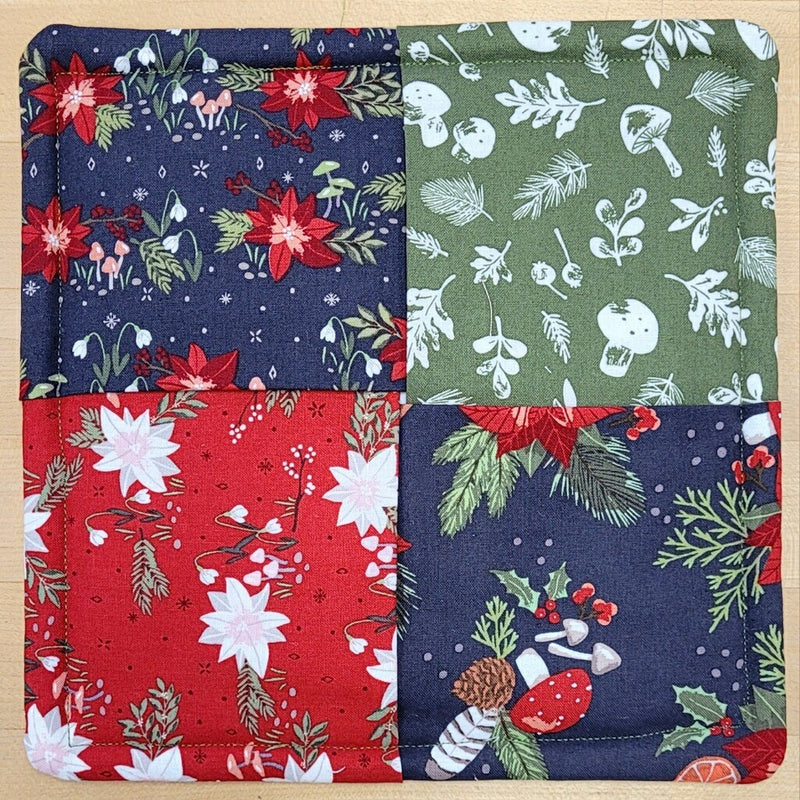 Holiday Hot Pads - Yuletide Forest