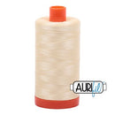 Aurifil Large Spool - 50wt - Light Lemon