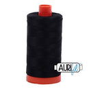 Aurifil Large Spool - 50wt - Black