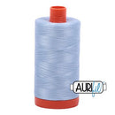 Aurifil Large Spool - 50wt - Light Robin's Egg