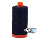 Aurifil Large Spool - 50wt - Very Dark Navy