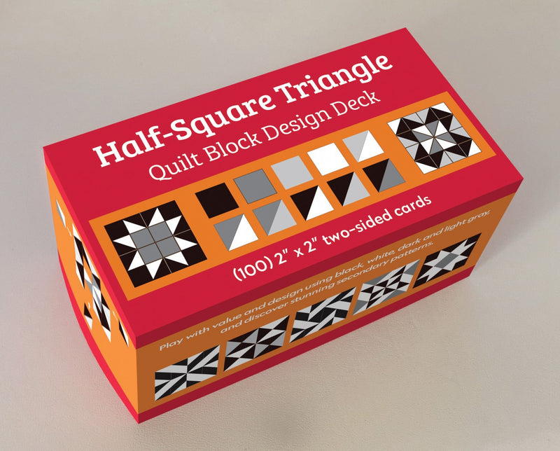 Half Square Triangle Quilt Block Design Deck