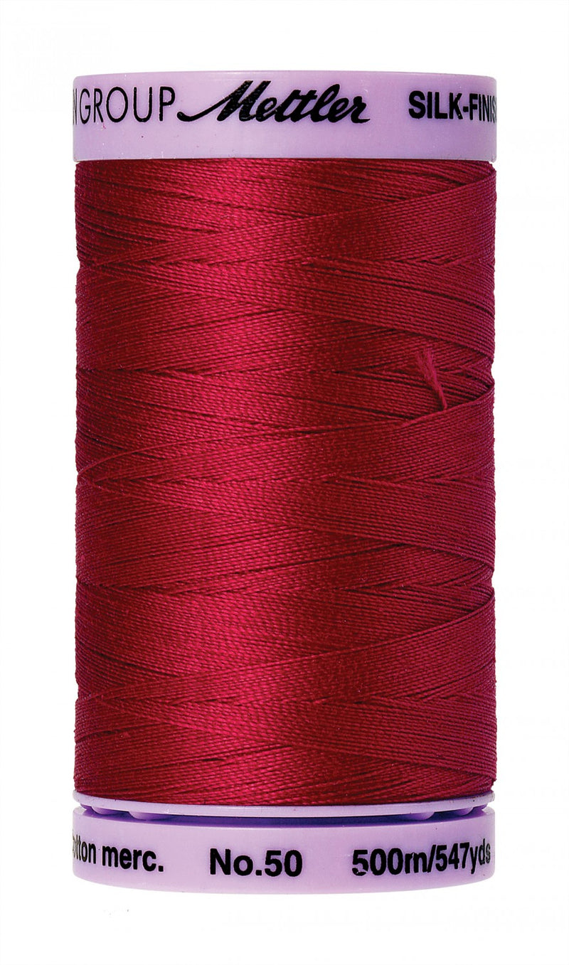 Mettler Large Spool - 50wt - Country Red