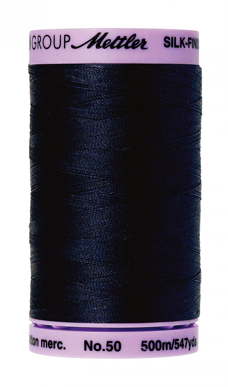 Mettler Large Spool - 50wt - Dark Blue