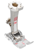 #34 Reverse Pattern Foot with Clear Sole - 5.5mm