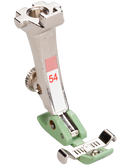 #54 Zipper Foot with Non-Stick Sole and Guide