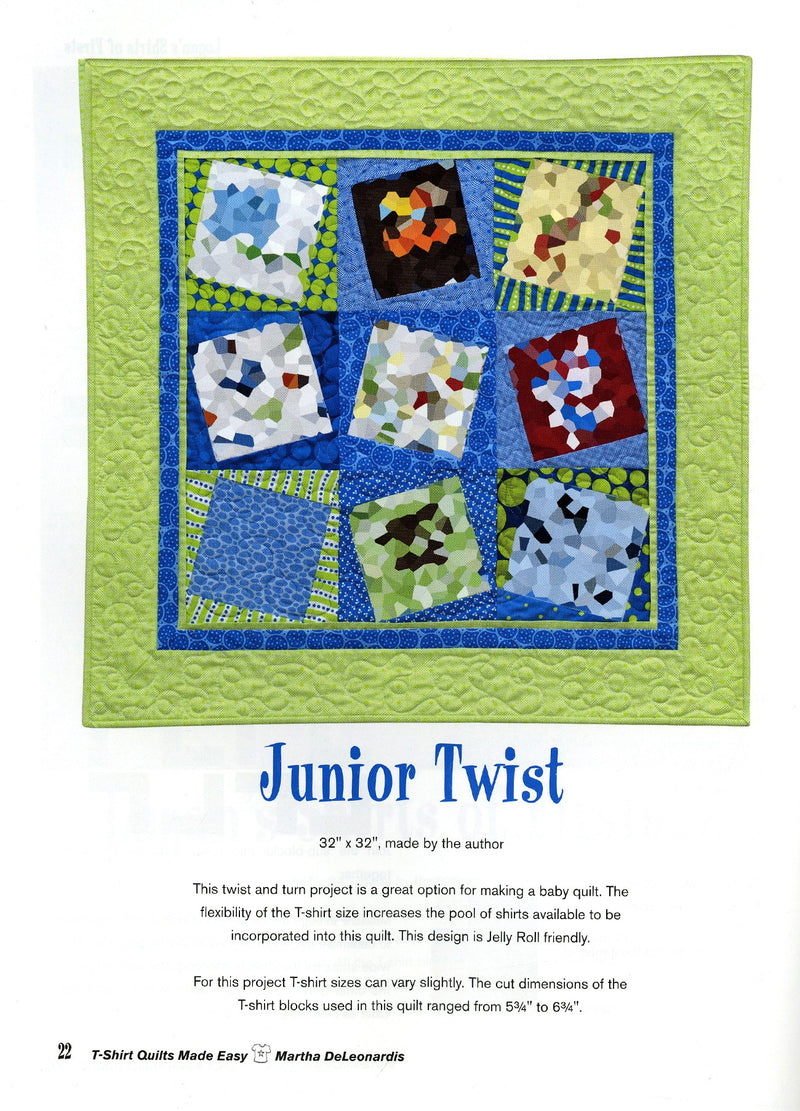 T-Shirt Quilts Made Easy