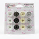 Decobob Assorted Prewound Bobbins - 12ct