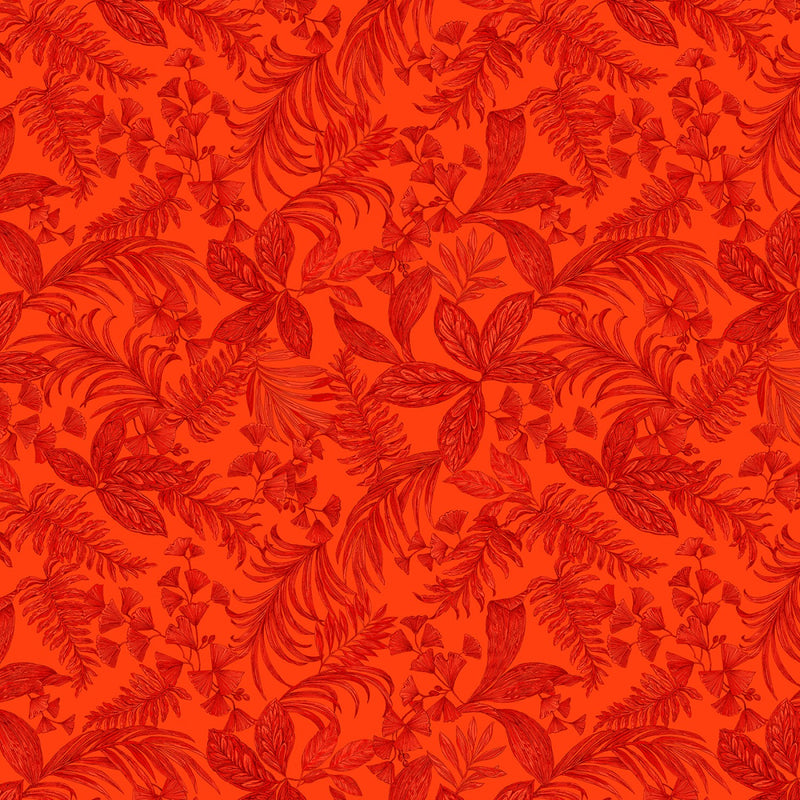 Exotica - Tropical Toile - Red