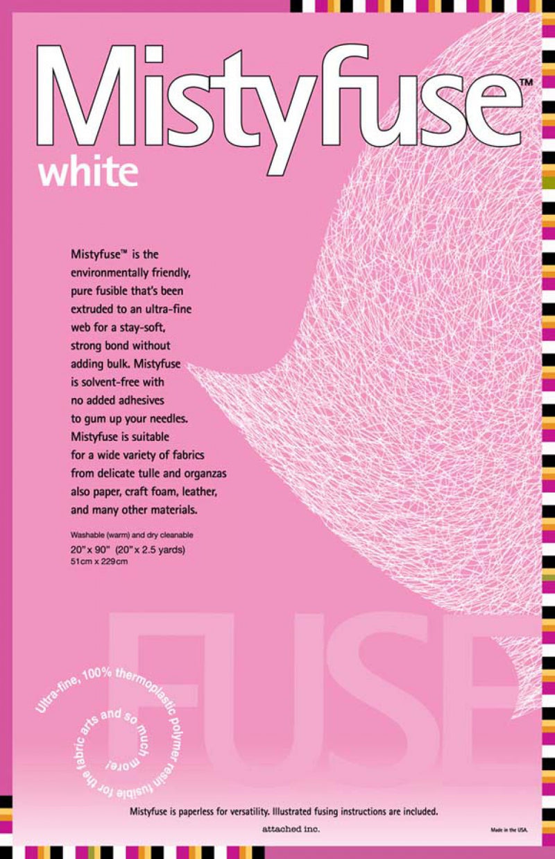 Mistyfuse White 20x90"