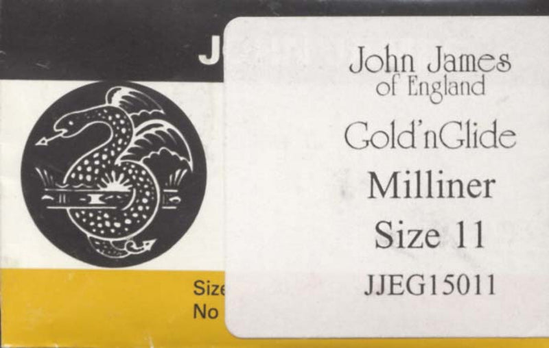John James Milliners/Straw Needles Size 11
