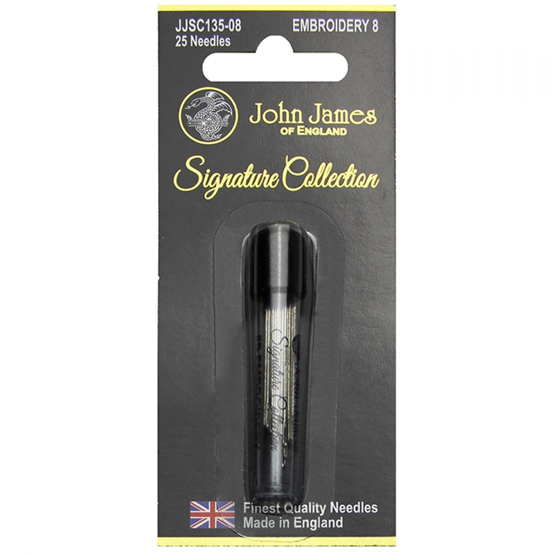 John James Signature Collection - Embroidery - Size 8