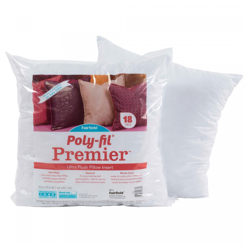 Poly-Fil Premier Pillow Insert - 18"