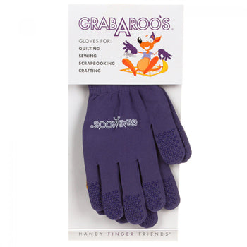 Grab A Roo Quilting Gloves - Size 8 (M)