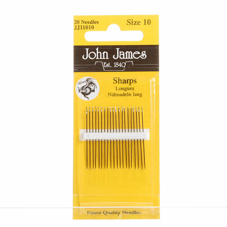 John James Sharp Needles Size 10